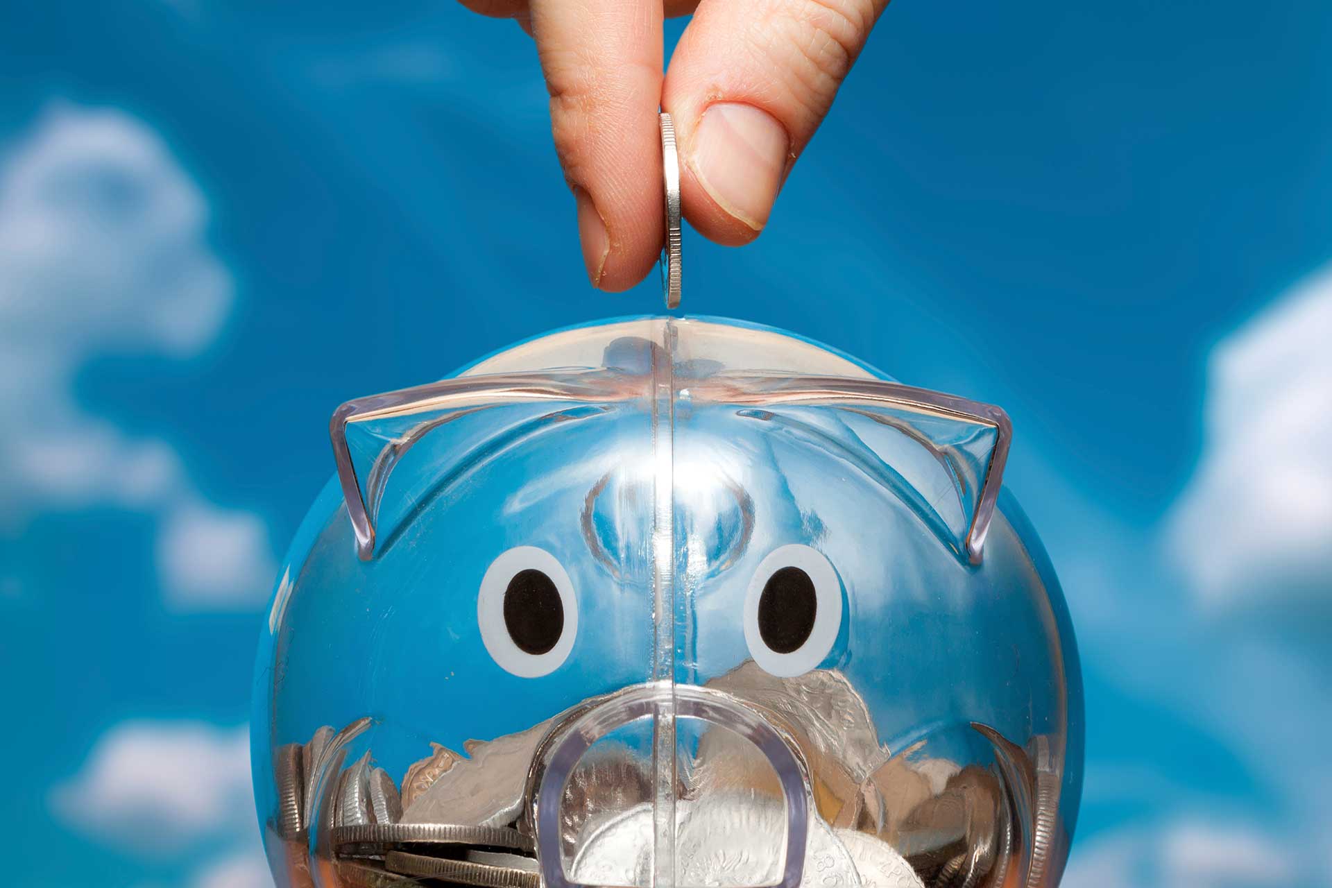 Piggy Bank to Illustrate Savings by Using Kenyon & Associates